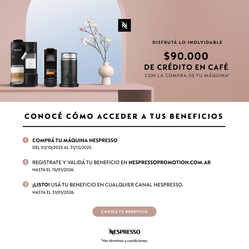 Cafetera Nespresso Essenza Mini D Roja