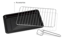 Horno Eléctrico Smart-Tek Con Anafe 70 Litros       