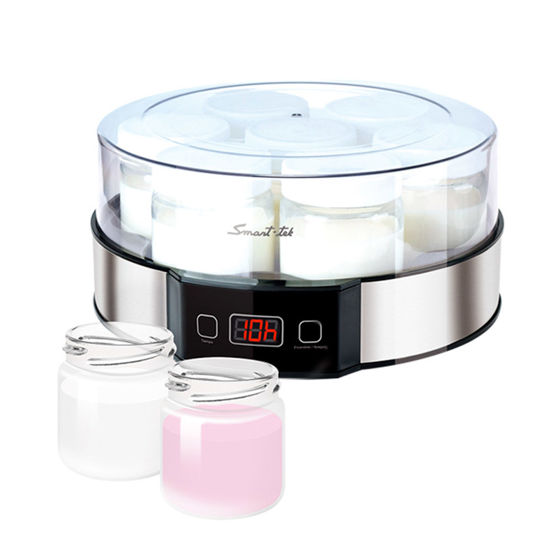 Yogurtera Smart-Tek 7 jarros 1,2L redonda YM750