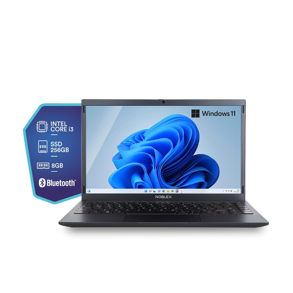 Notebook Noblex Intel Core i3 14" 8GB 256GB Windows 11 Home
