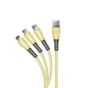 Cable Magnet FOXBOX Micro Type-C Amarillo