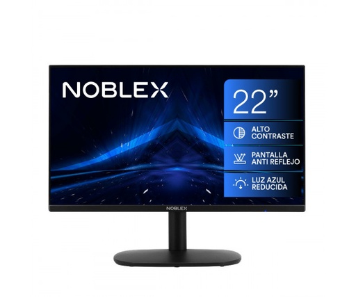 [91MK22X7100] Monitor Noblex 22 Full Hd Led Va Antiglare Negro